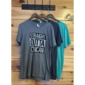 Gray "Straight Outta Concan" Parody Tee - L